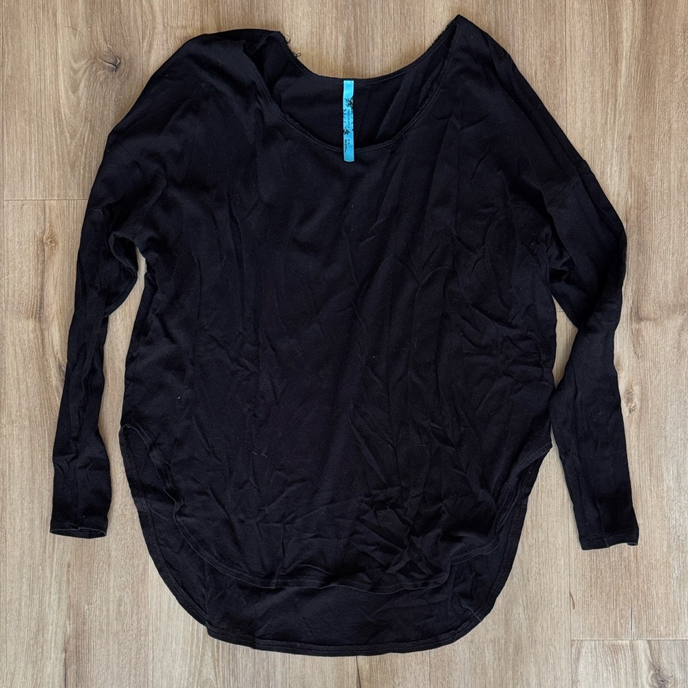 Free people black long sleeve women’s medium